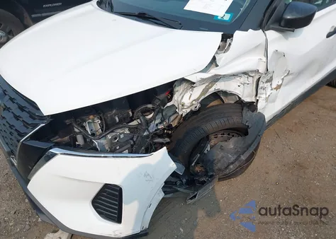 2021 Nissan Kicks S Xtronic Cvt из США, поврежденный, VIN 3N1CP5BV8ML471341